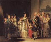 The Family of Charles IV Francisco de goya y Lucientes